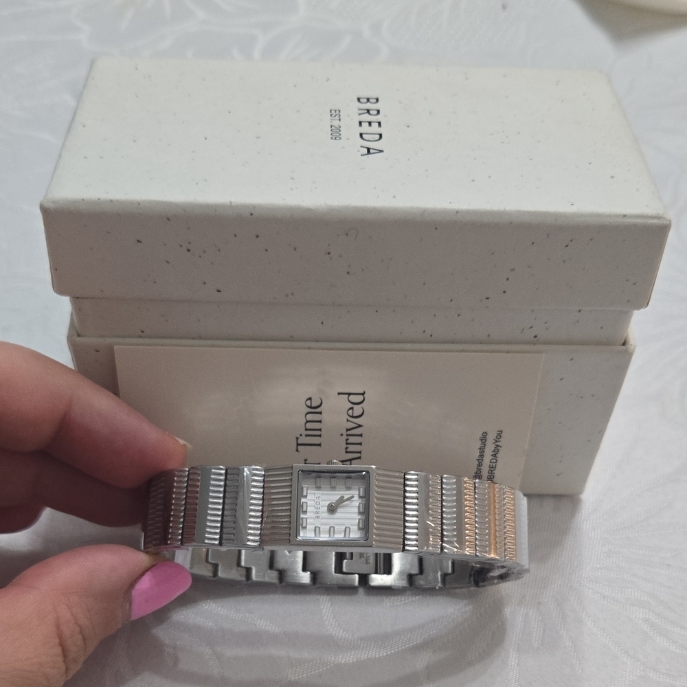 Breda Silver Watch